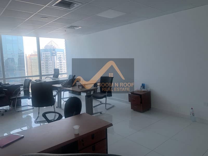 69 Chiller Free| Furnished Office For Rent| Tamani Arts Tower| Business Bay