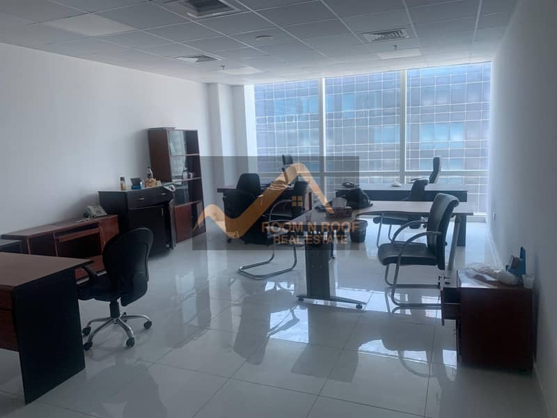 78 Chiller Free| Furnished Office For Rent| Tamani Arts Tower| Business Bay