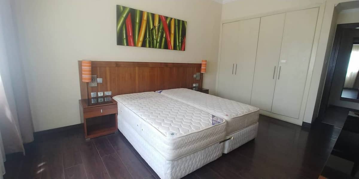 No Commission/Chiller Free / Furnished 2BR/ with New Furniture and Facilities.