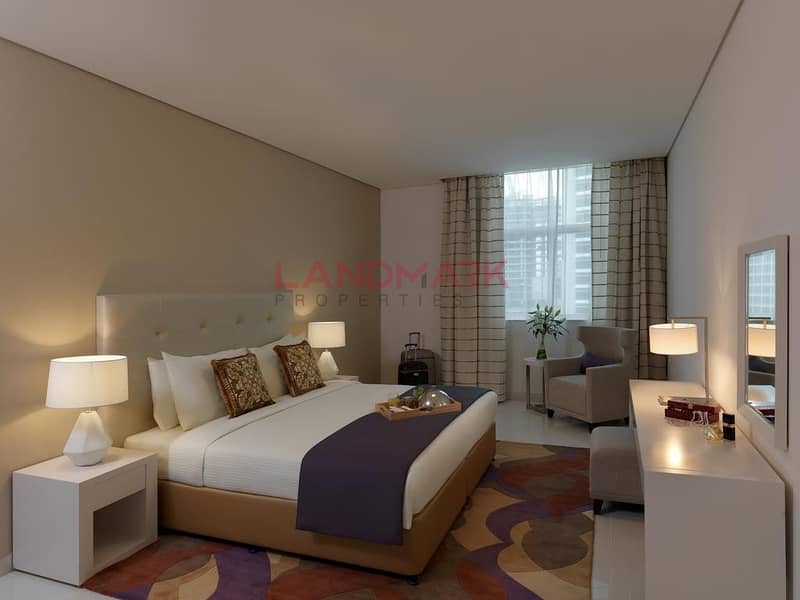 Luxury Fully Furnished 2BR+Maid in Damac Cour Jardin in Business Bay