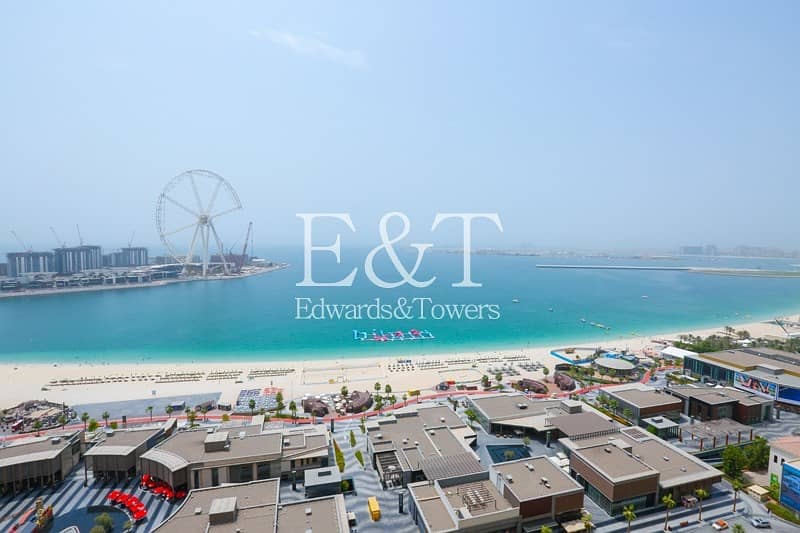 Panoramic Views of Sea and Dubai Eye | Low Floor