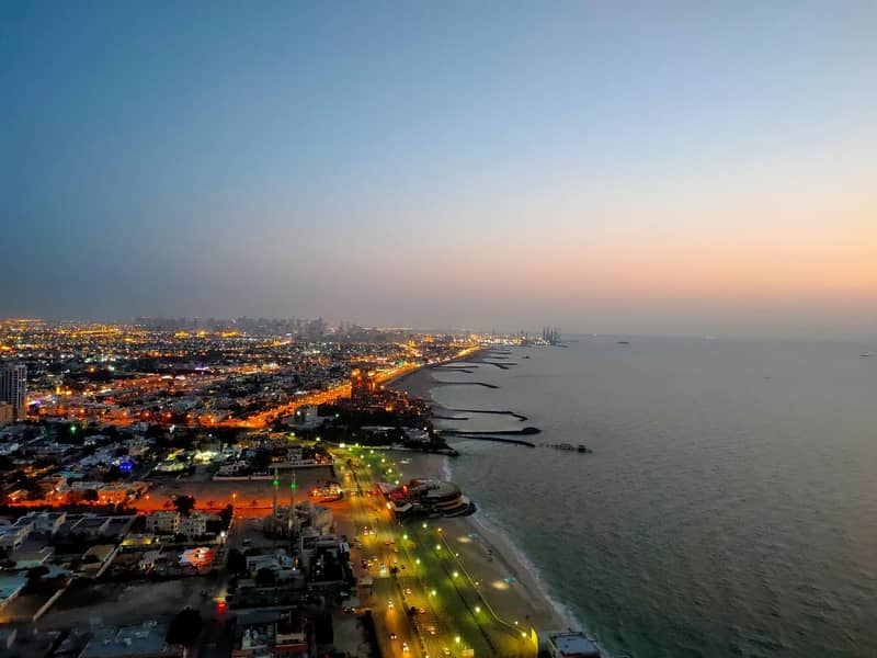Full Sea View Empty 1bhk for sale in Corniche Tower
