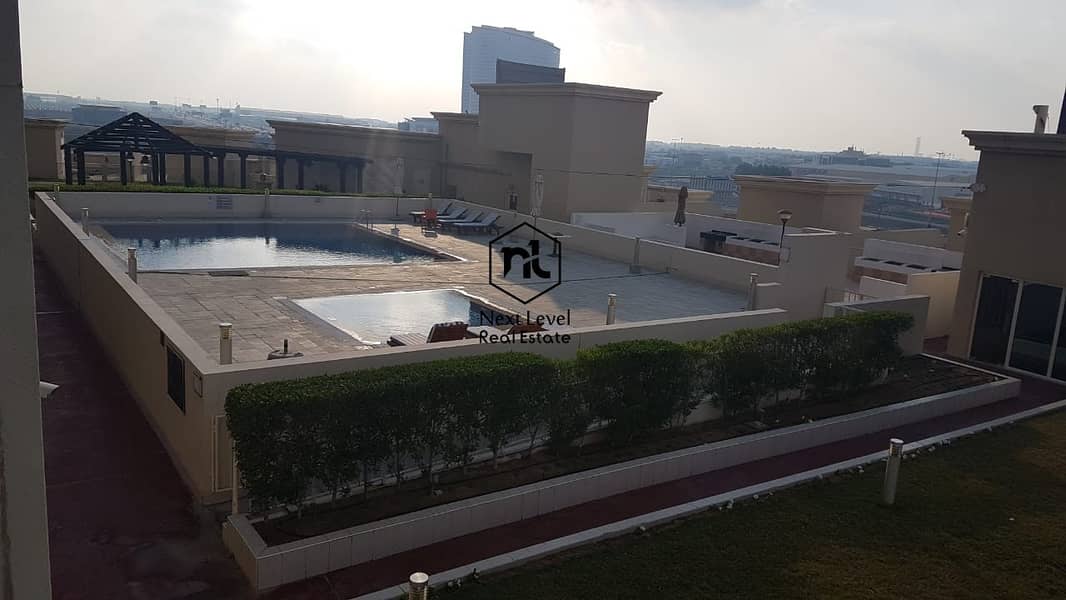 16 fully furnished 3 bedroom +maid with balcony  nice view in 1 to 12 chequess