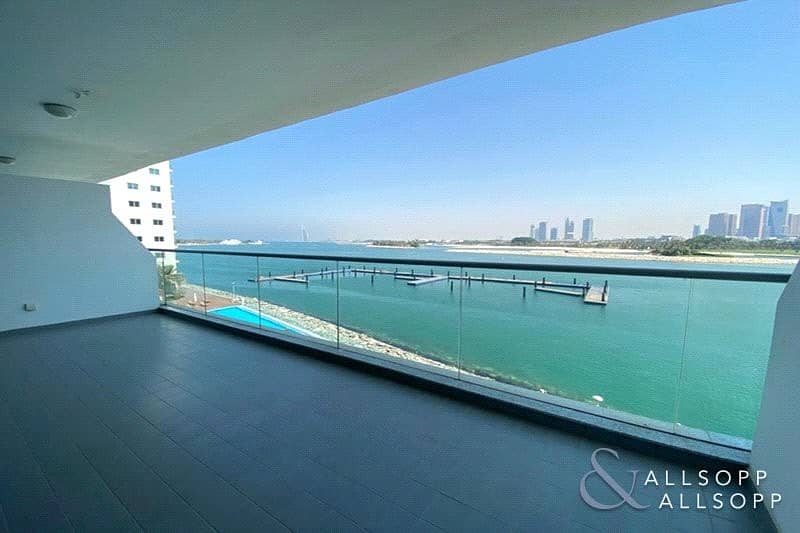 Sea and Burj View | 1 Bedroom | Immacaulte