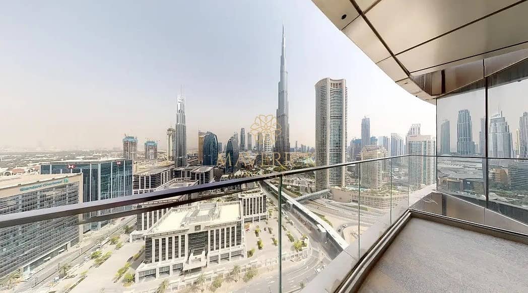 Burj Khalifa View | Brand New Furnished 3BR