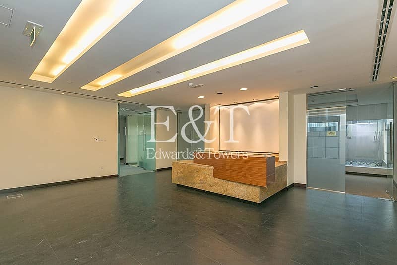 Fully Fitted Office rent in Emaar Square | DT