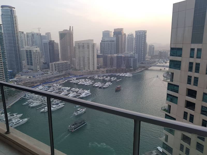 Best Offer 95K, 2BHK in AL Sahab, Dubai Marina, With Marina View