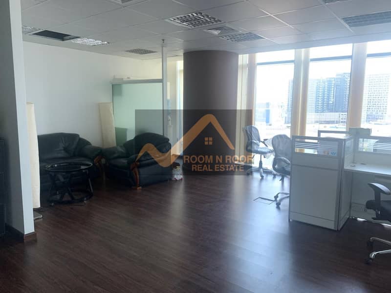 98 Large Fully Furnished Office| Lake View| The Metropolis Tower| Business Bay