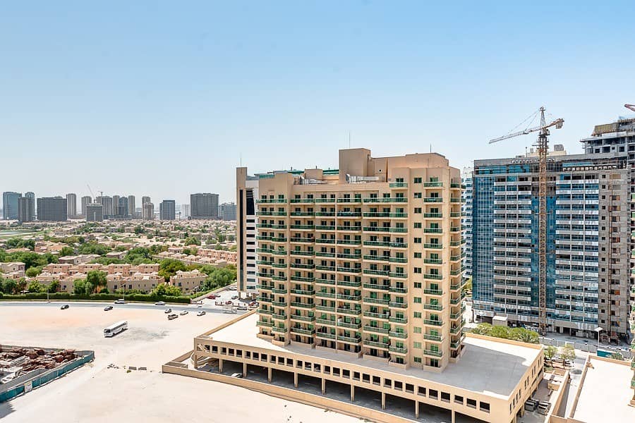 شقة في برج القناة 1 مدينة دبي الرياضية 1 غرف 34999 درهم - 4816011