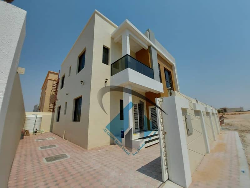 Own your villa now With ZERO DOWN PAYMENT on al yasmen area Freehold for all the nationality on the main road directly