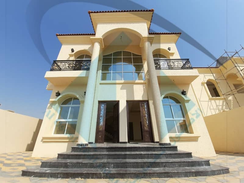 Villa for sale in the emirate of Ajman, Al Mowaihat area, from the most beautiful and finest villas in the emirate, very excellent finishes