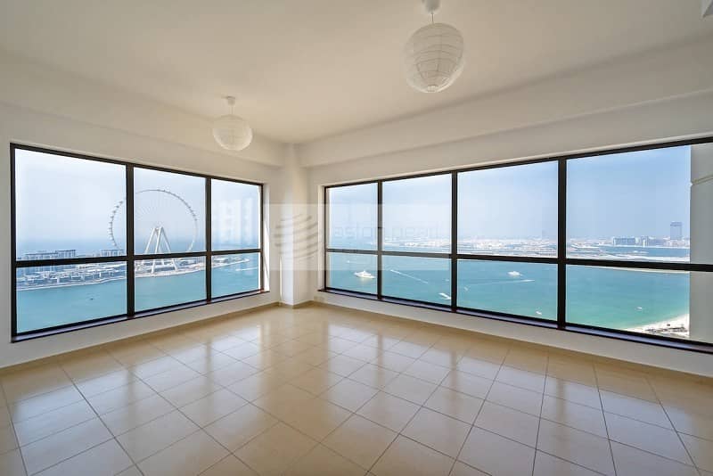 The Best Sea View | One of a Kind 2 Bedroom in JBR