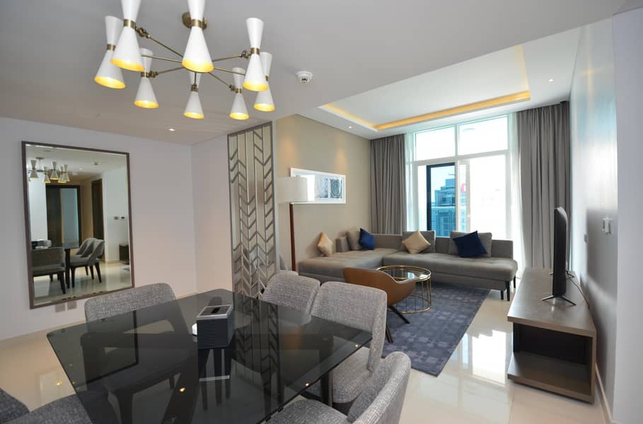 Brand new fully furnished Unit with canal view