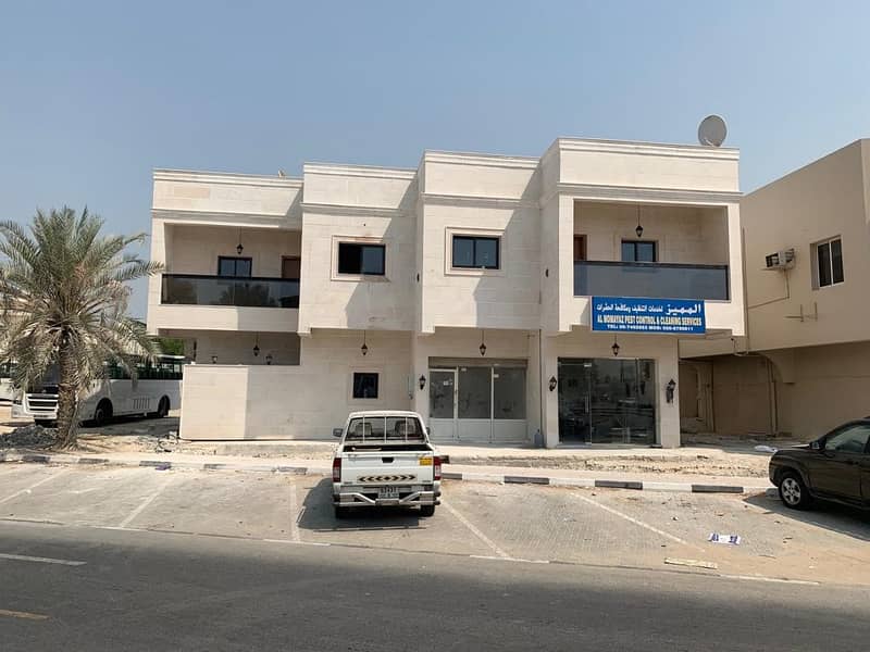 Building for sale, residential, commercial, large area, and a very excellent location in the Al Nuaimiya area.