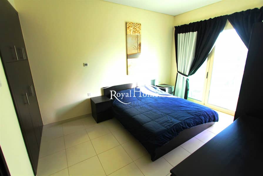 Fully Furnished 1 BR | AC FREE | The Royal Oceanic Tower