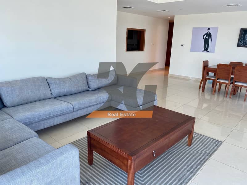 Bright 2 bed | furnished |meadows & skyline view