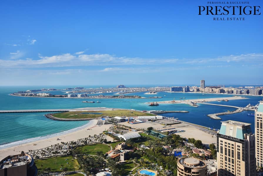 3 Bed |Sea View| Trident Grand Residence | 2 Parking