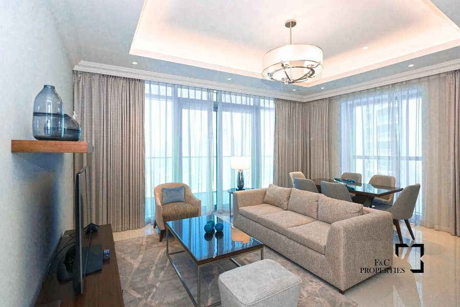 Luxurious 2 Bedrooms | Burj & Fountain View |
