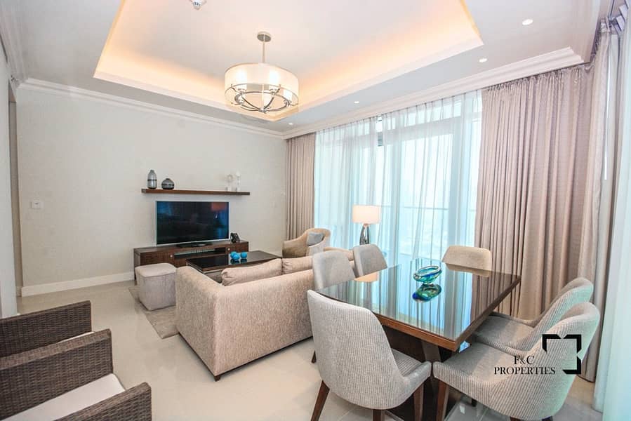 15 Furnished 2BR | High floor |  Fountain View