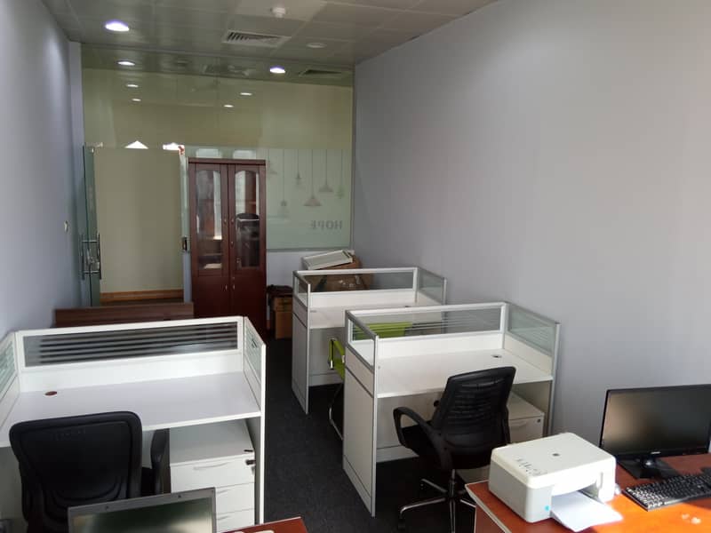 29 Monthly Office for 3200 AED only Free Dewa