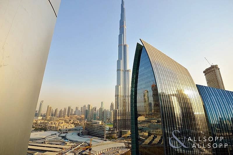 Balcony | Burj Khalifa View | One Bedroom