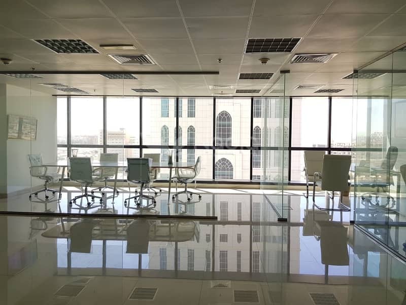 Fitted Office | Furnished w/ 4 Glass Partitions | JBC 4 | JLT