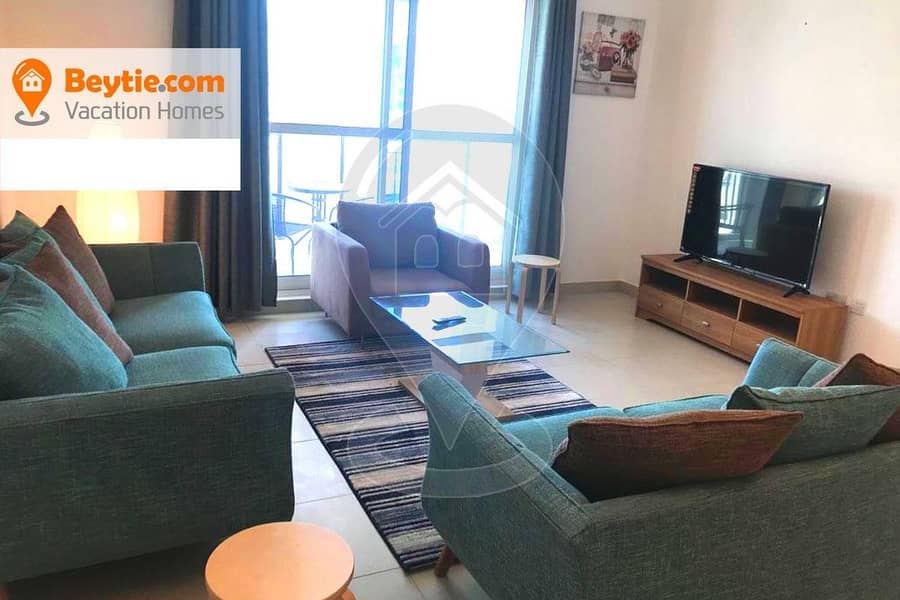 A Huge Bright 1BR in Al Khail Heights near Business Bay A Huge Bright 1BR in Al Khail Heights near Business Bay