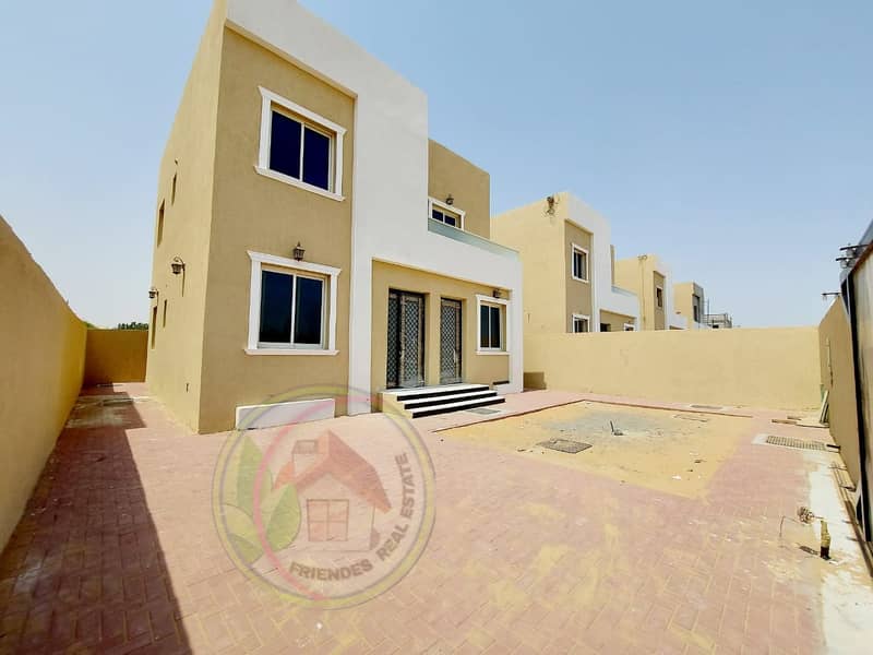 Attractive offer and the price of a shot to sell a two-story villa on the main street is 900 thousand dirhams only, freehold for all nationalities. . . . . . . . .