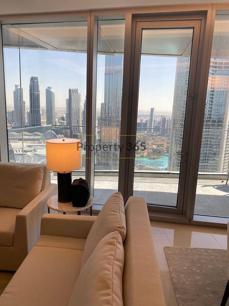 Fully Furnished / 3 bedrooms with Maid`s Room @ The Address  Sky View Tower