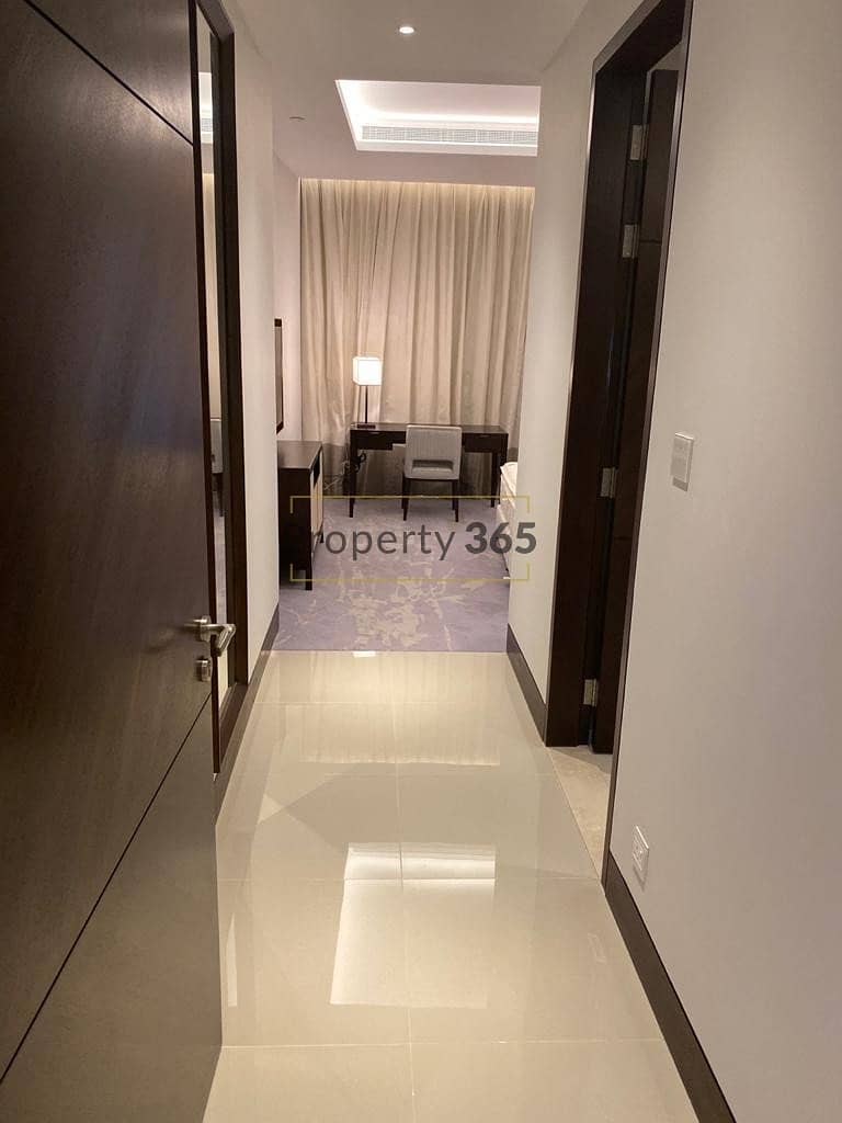 6 Fully Furnished / 3 bedrooms with Maid`s Room @ The Address  Sky View Tower