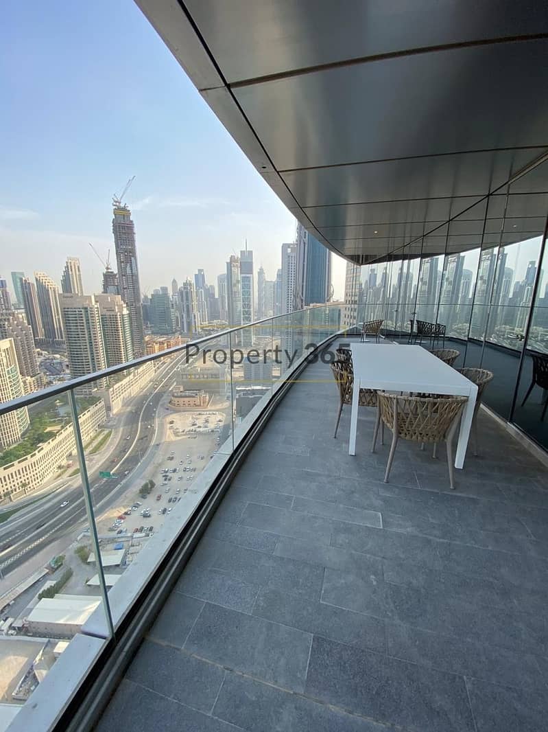 11 Fully Furnished / 3 bedrooms with Maid`s Room @ The Address  Sky View Tower