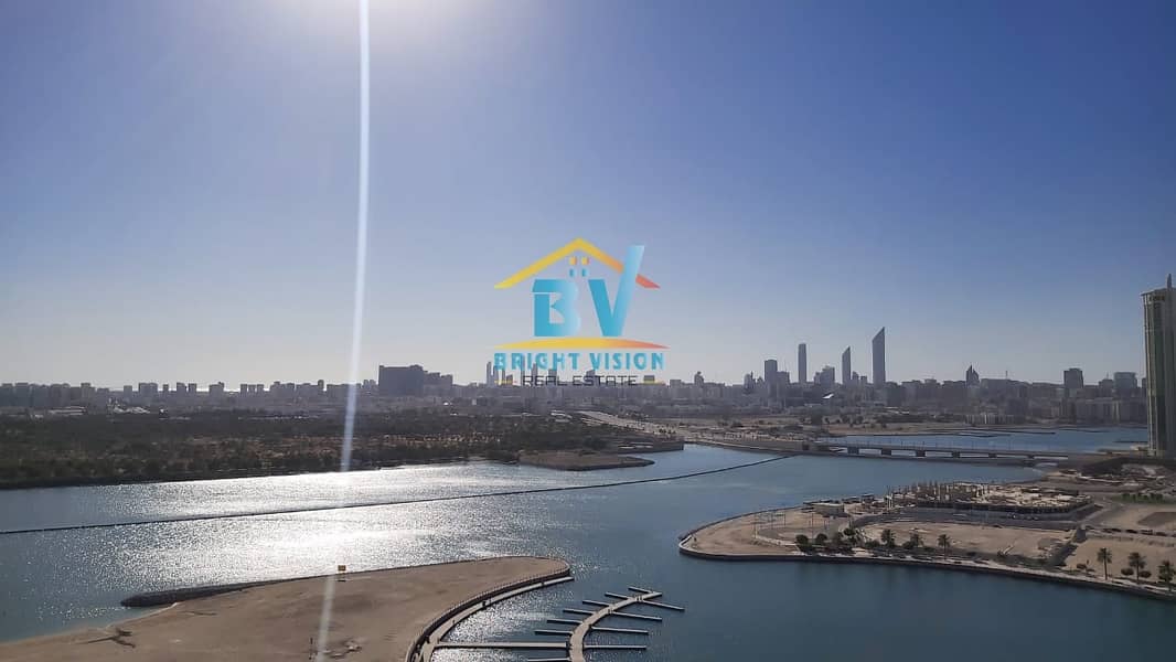 10 Brand New Full Sea View Luxury 3 Bedroom with Maids And balcony 2 parking!