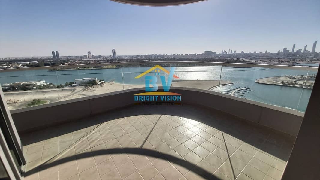 Brand New Full Sea View Luxury 3 Bedroom with Maids And balcony 2 parking!