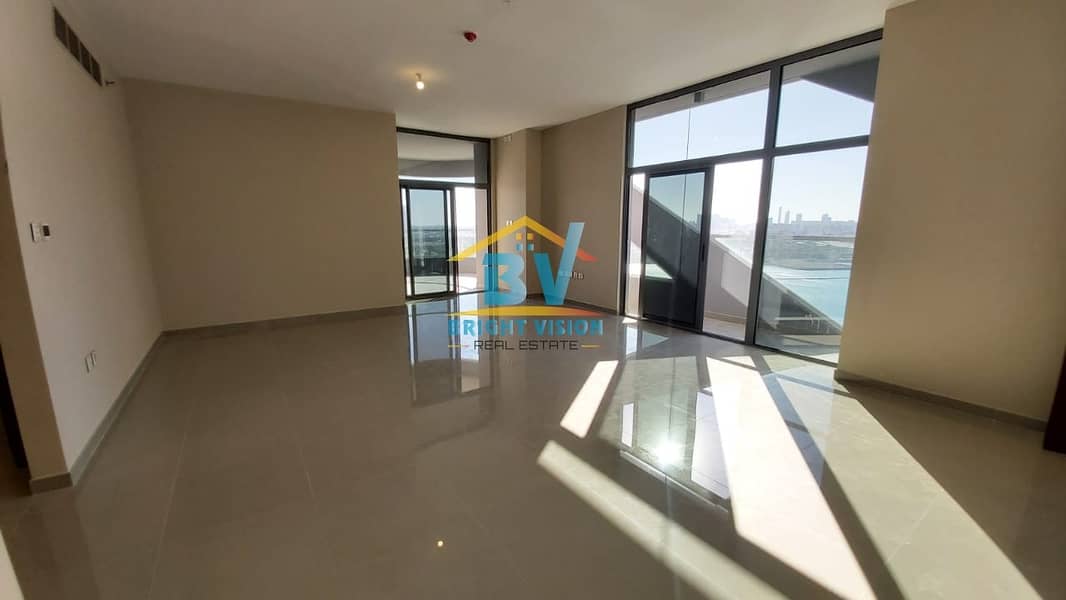 5 Brand New Full Sea View Luxury 3 Bedroom with Maids And balcony 2 parking!