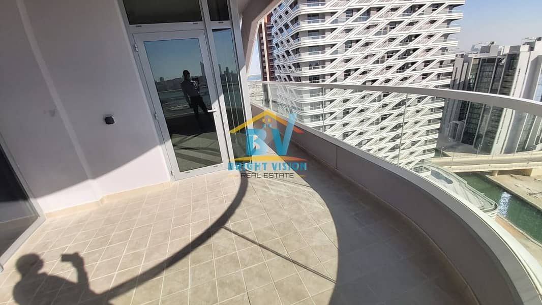 19 Brand New Full Sea View Luxury 3 Bedroom with Maids And balcony 2 parking!