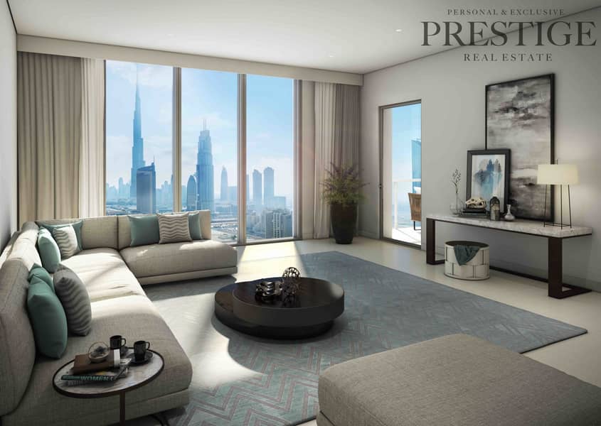 3 beds|Burj Khalifa View|post payment plan|downtown views