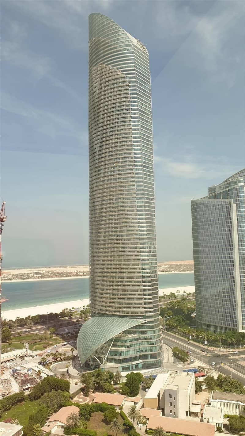 Amazing Brand New 3 Master Bedroom Flat available in Corniche area with sea view and  under ground parking