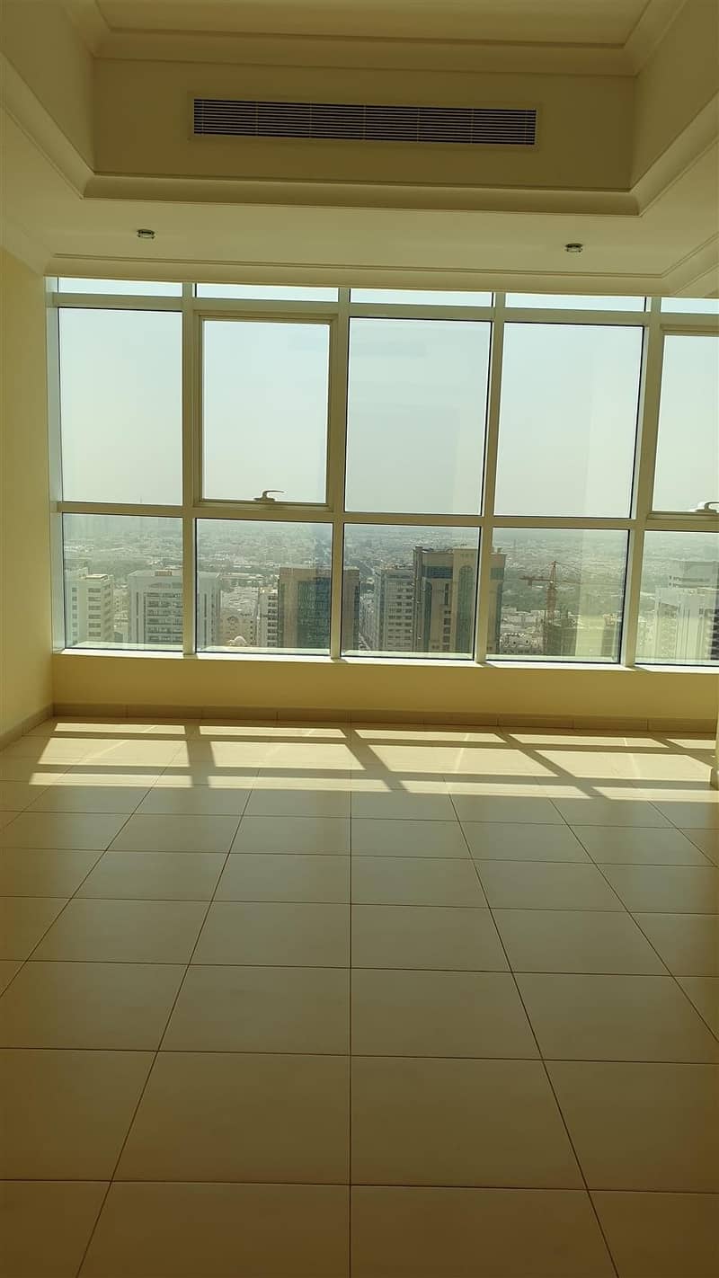 4 Amazing Brand New 3 Master Bedroom Flat available in Corniche area with sea view and  under ground parking