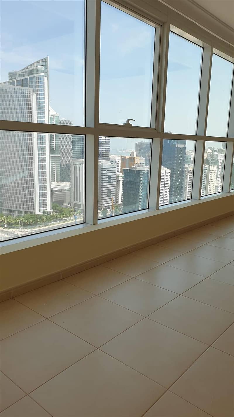 5 Amazing Brand New 3 Master Bedroom Flat available in Corniche area with sea view and  under ground parking