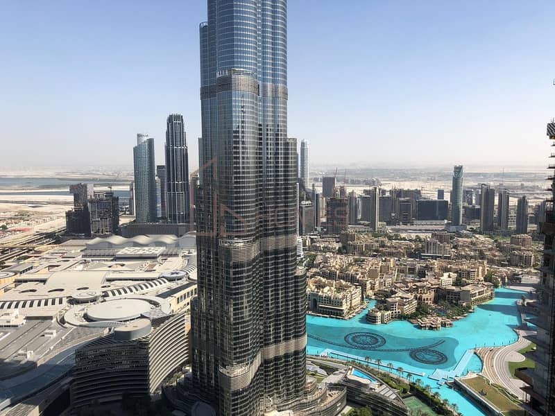 Stunning Views | High Floor| Full Burj Khalifa and Fountain View | Amazing Deal