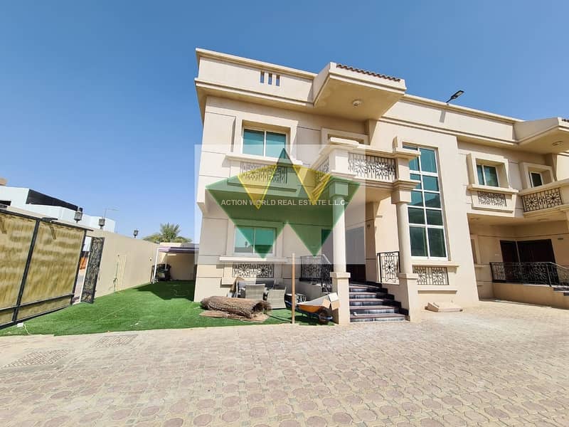 Modern Style 5 Bedrooms Villa Available for Rent in MBZ City