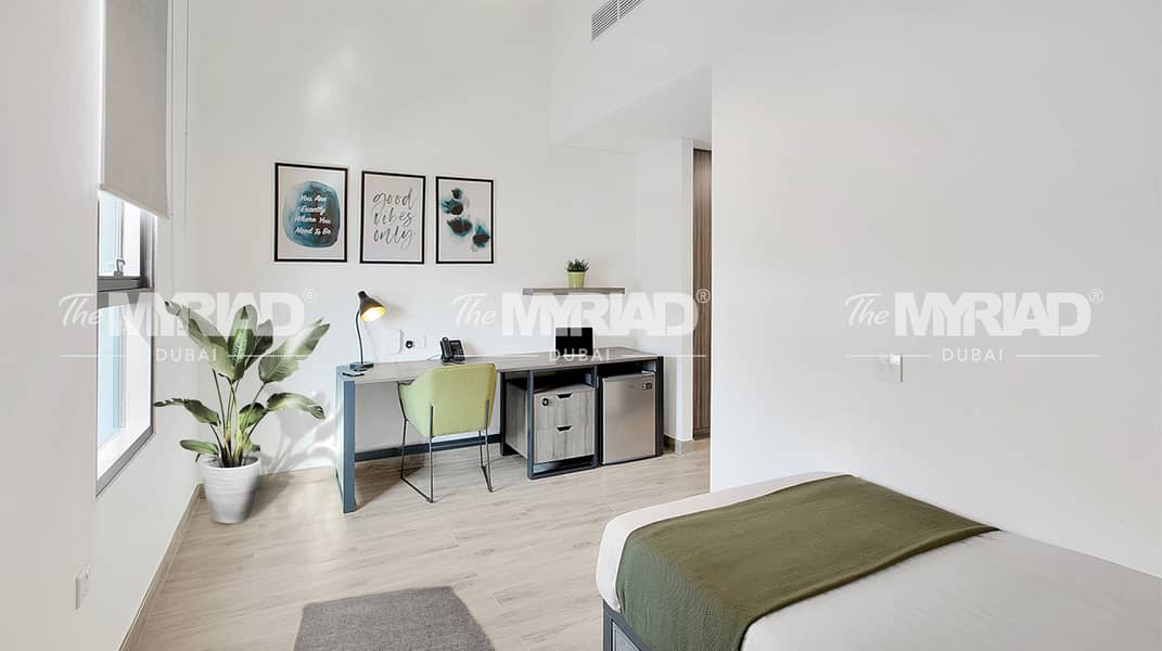 Student Accommodation | Accessible Room - Male Block | The Myriad Dubai Student Accommodation | Accessible Room - Male Block | The Myriad Dubai