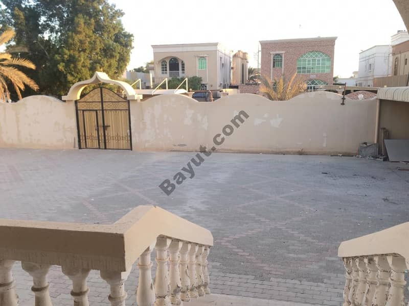 A two-storey villa with a large area and a very attractive price in Al Rawda 2 The villa has 5 rooms, a hall, and a large monster board