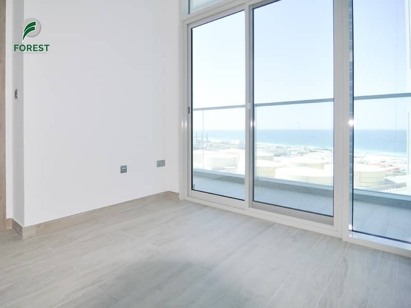 Spacious |1BR with Partial Sea View | Unfurnished