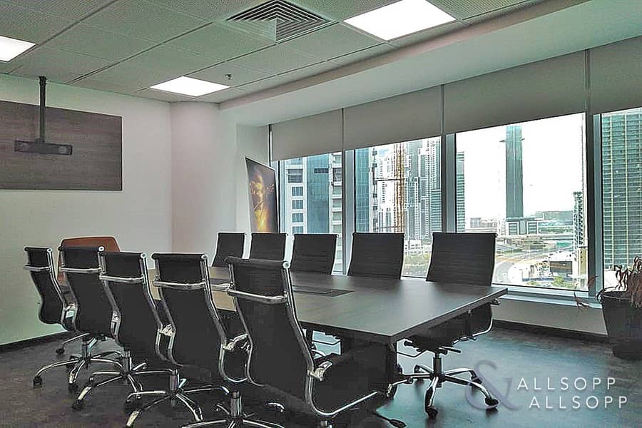 Furnished Office | Mid Floor Unit | Burj View