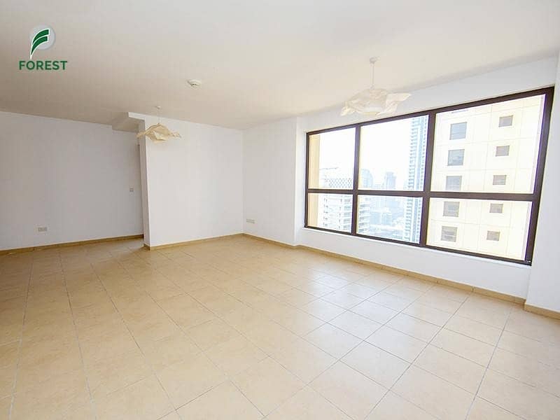 Beautiful View 2BR |Unfurnished | High Floor
