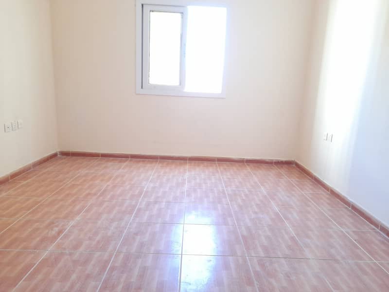 Ready to move 1bhk apartment No deposit  in  al Mujarrah  rent 16k 4to6 cheque payments
