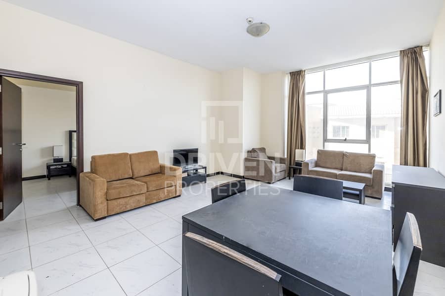 Furnished with Balcony | Well-managed Apt