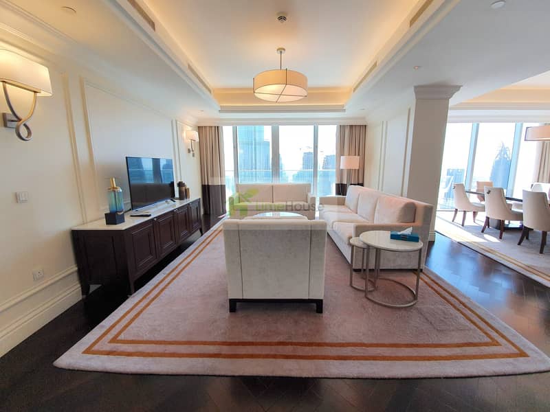 Luxuriously Furnished | Fountain and Khalifa View
