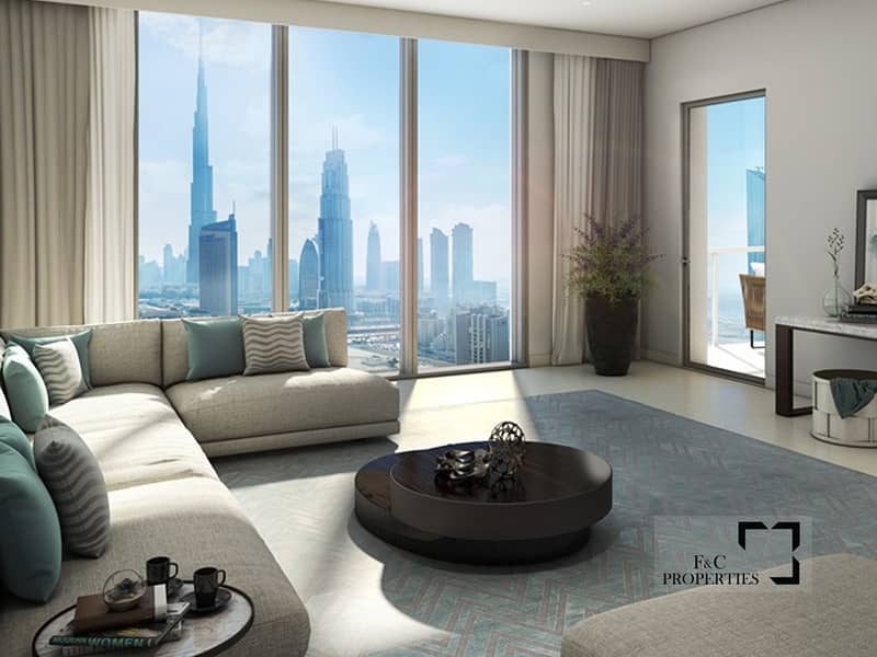 2 Re-Sale | 2 BR Apt | Burj Khalifa View